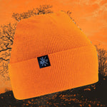 halloween pumpkin safety Orange original cuffed beanie