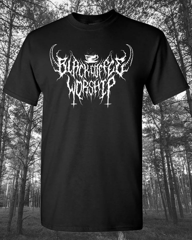 UNHOLY Death Metal Print T-shirt – Black Coffee Worship